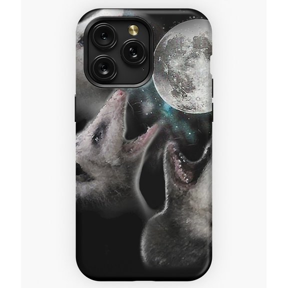 Possum Moon Classic Parody Art M3504 Phone Case for iPhone 17 16 15 14 13 12 11 Pro Max