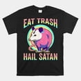 Possum Shirt Eat Kawaii Pastel Goth Trash Hail Satan Shirt