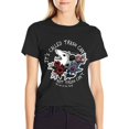 thumbnail image 1 of Possum Women’s Cotton Short Sleeve T-Shirt HD Graphic Print Casual Crew Neck Tee XL, 1 of 6