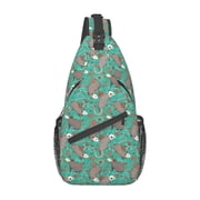 Possums Sling Daypacks Crossbody Backpack Chest Bag | Lightweight, Shoulder Bag, Travel, Hiking, Cycling, For Men Women