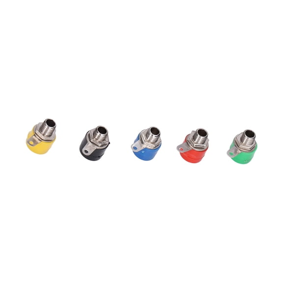 Post 50-Piece 4mm Plated Brass Banana Plugs Panel Terminals for Audio Electronics and Computers 4mm Ship Computer