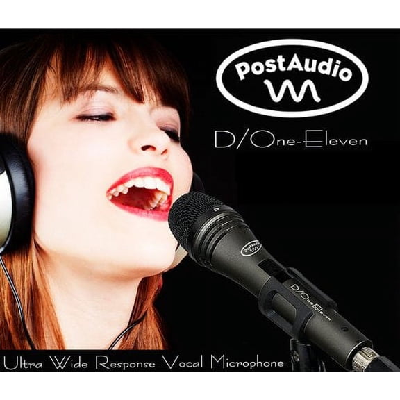 Post Audio D/One-Eleven Ultra-Wide Response Vocal Microphone