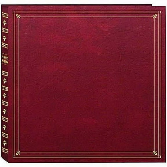 Post-Bound Burgundy pocket album for 5x7 and or 8x10 prints - 5x7