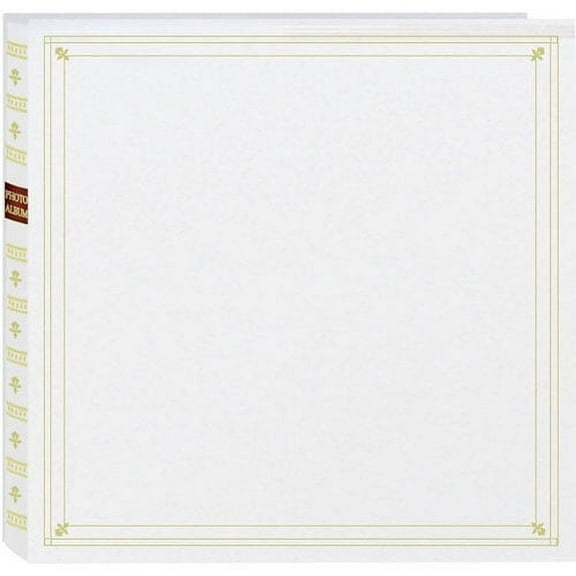 Post-Bound White pocket album for 5x7 and or 8x10 prints - 5x7
