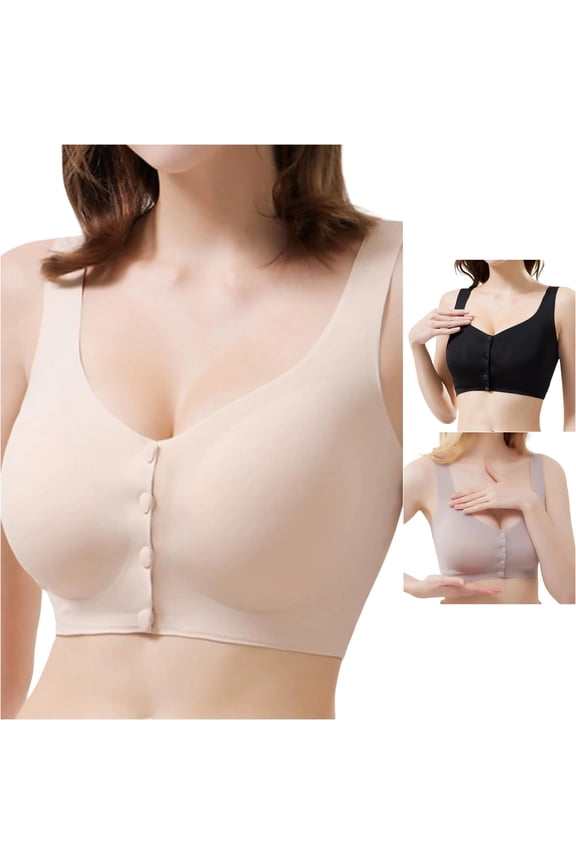 Post Bra for Recovery Front Closure Design Ideal for Patients Comfortable and Versatile for Everyday Use for All Seasons Women Sports Bra plus Size Back Bra plus Size Compression Bra Medium