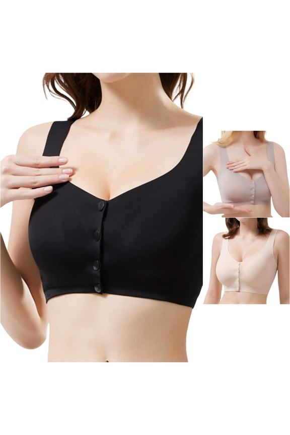 Post Bra for Recovery Front Closure Design Ideal for Patients Comfortable and Versatile for Everyday Use for All Seasons Women Sports Bra plus Size Back Bra plus Size Compression Bra Medium