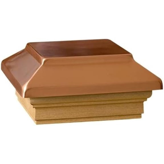 Post Cap 4x4in Plateau Cedar