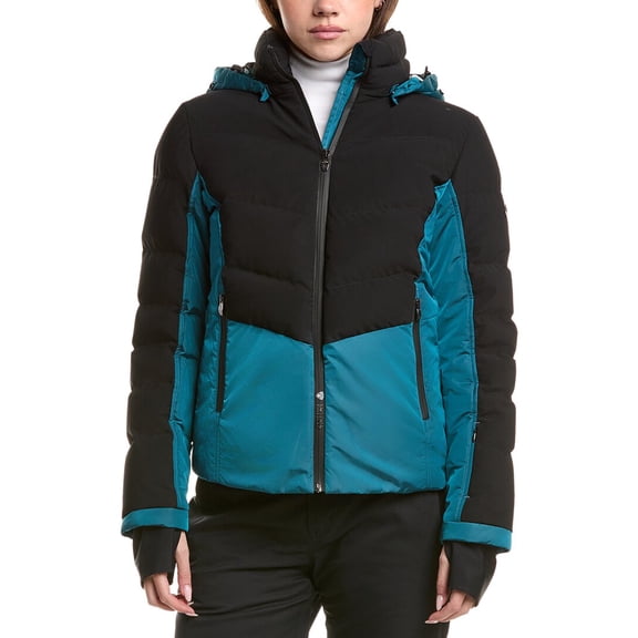 Post Card womens  Down Jacket, 44, Black