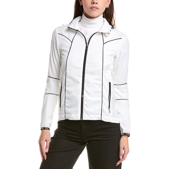 Post Card womens  Light Rain Jacket, 42, White