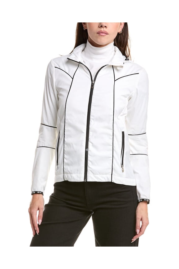 womens  Light Rain Jacket, 42, White