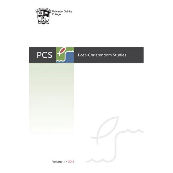 Post-Christendom Studies: Post-Christendom Studies: Volume 1 (Hardcover)