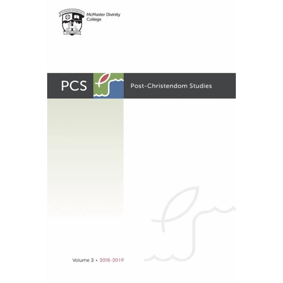 Post-Christendom Studies: Post-Christendom Studies: Volume 3 (Paperback)