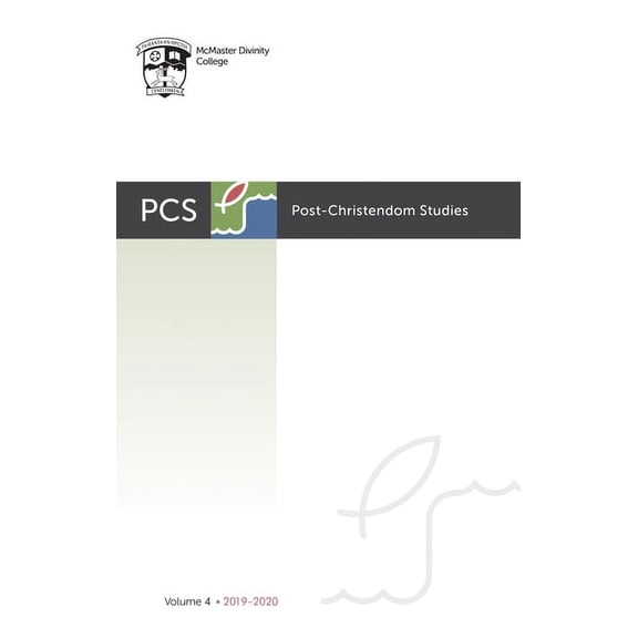 Post-Christendom Studies: Post-Christendom Studies: Volume 4 (Hardcover)