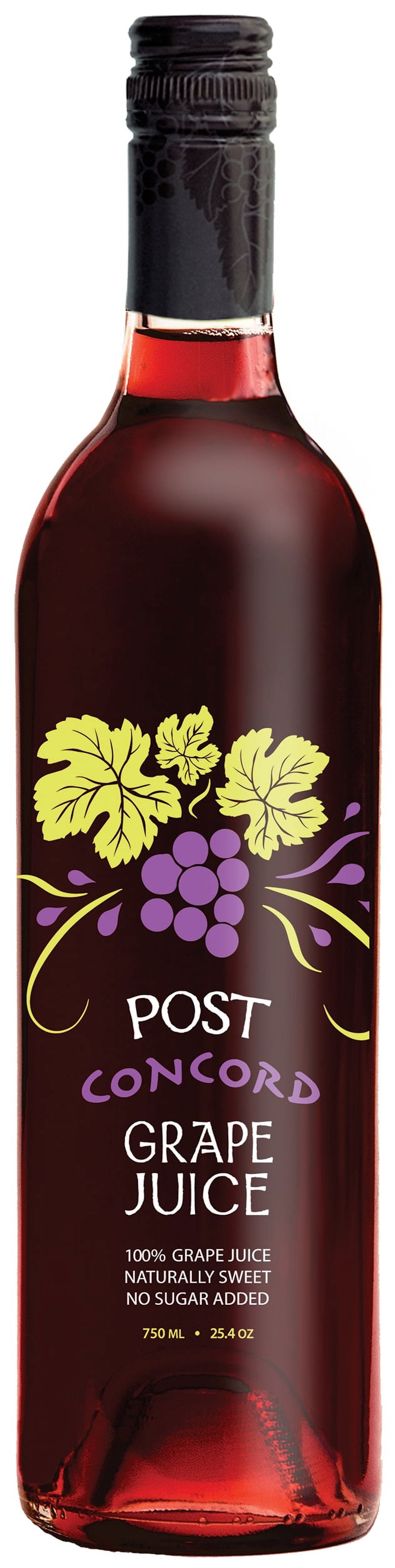Post Concord Grape Juice, Arkansas, 750 ml Glass Bottle, 6 servings of