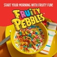 thumbnail image 1 of Post Fruity PEBBLES Cereal, Fruity Kids Cereal, Gluten Free, Crunchy 32 oz (Pack 2), 1 of 4