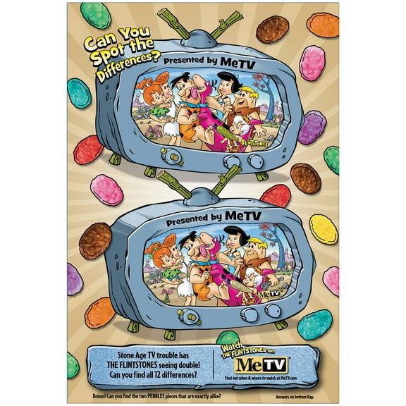Post Fruity PEBBLES with Marshmallows Breakfast Cereal, Gluten Free, Breakfast Snacks, 20 oz