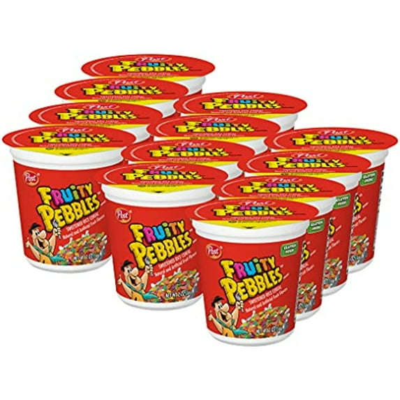 Post Fruity Pebbles Cereal, 2.0-Ounce (Pack of 12)