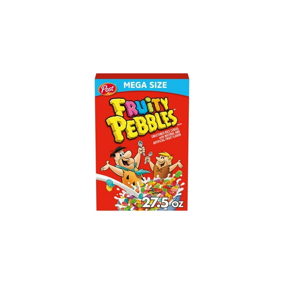 Post Fruity Pebbles Cereal 27.5 oz (Pack of 3)