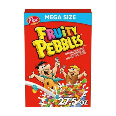 Post Fruity Pebbles Cereal 27.5 oz (Pack of 5)