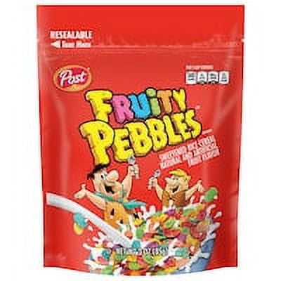 Post Fruity Pebbles Cereal, 3-oz. (2pack) - Walmart.com