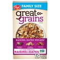 thumbnail image 1 of Post Great Grains Raisins, Dates & Pecans Cereal, Heart Healthy, Whole Grain, Crunchy 19oz Box, 1 of 10