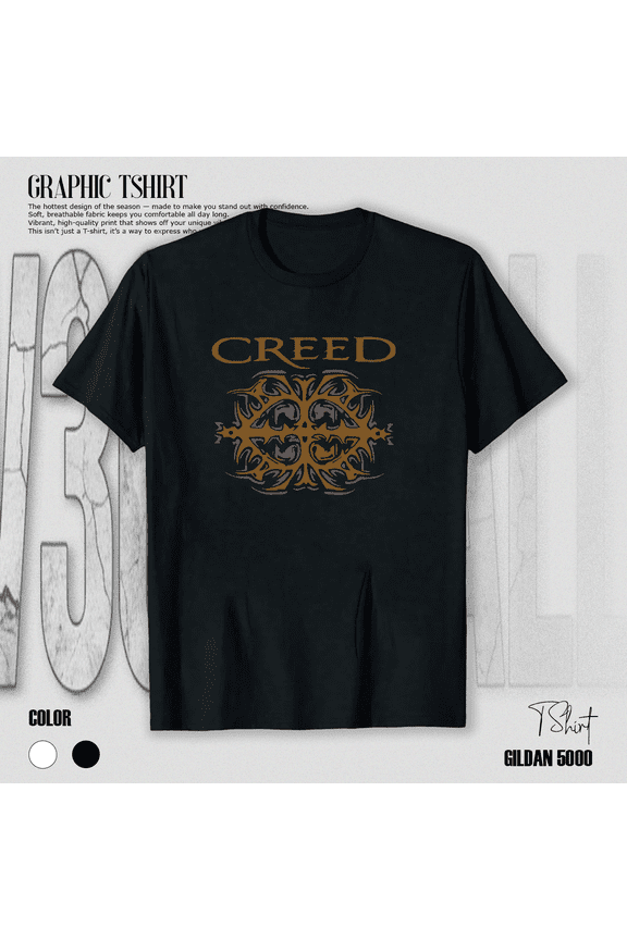 Post Grunge Florida Rock Band Outline Font Text Logo Concert Tee Unisex T-Shirt A012586, up to size 5XL