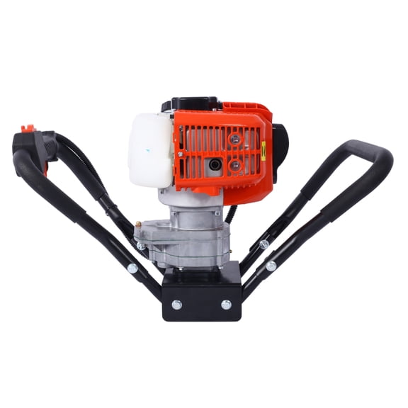 Post Hole Digger 52CC 2-Stroke Gas Auger - One Man Soil Digging Tool for Fence & Planting