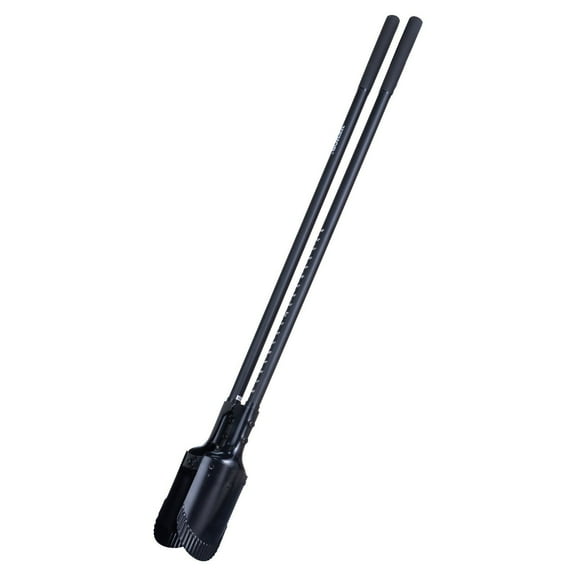 Post Hole Digger with Fiberglass Handle - 57.5" Manual Hole Digger for Fencing & Gardening (Heavy Duty)