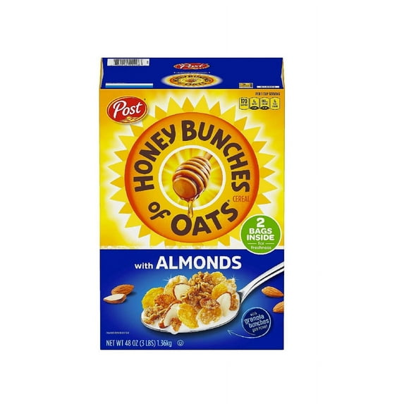 Post Honey Bunches of Oats with Crispy Almonds (48 oz.) 1PK