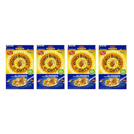 Post Honey Bunches of Oats with Crispy Almonds (48 oz.) 4PK