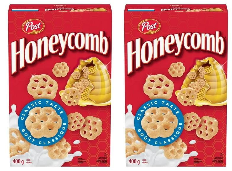 Post Honeycomb Breakfast Cereal, 400g (2 Pack)