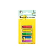 Post-it Arrow Flags, Assorted Primary Colors, .47" Wide, 100 Flags
