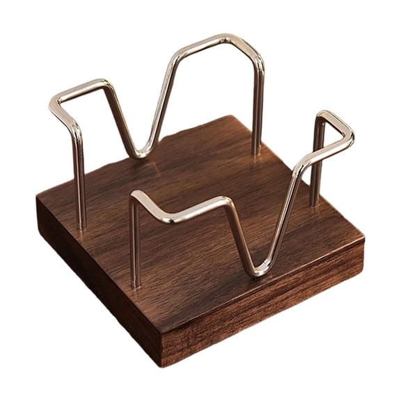 Post It Note Holder, Sticky Note Holder for Desk and Office (Silver), By TINGXIN