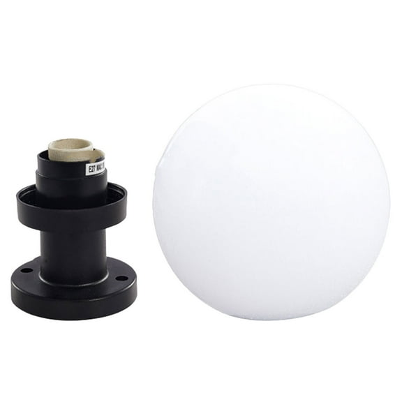 Post Lights Globe Patio Decor Fence Lights Garden Post Light 15.00X15.00X15.00CM