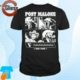 Post Malone F1 Trillion 2024 Tour Tshirt