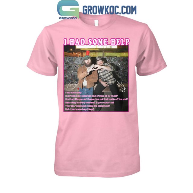 Post Malone I Had Some Help Artist Star TShirt