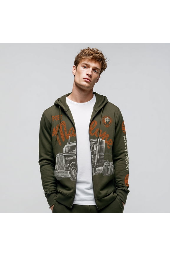 Men's and Big Men's Hooded Sweatshirt, Sizes XS-3XL