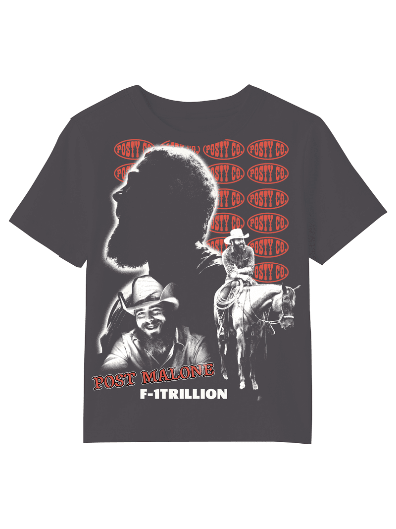 Post Malone Music Tour Toddler T-Shirt, 3T, Black, Polyester