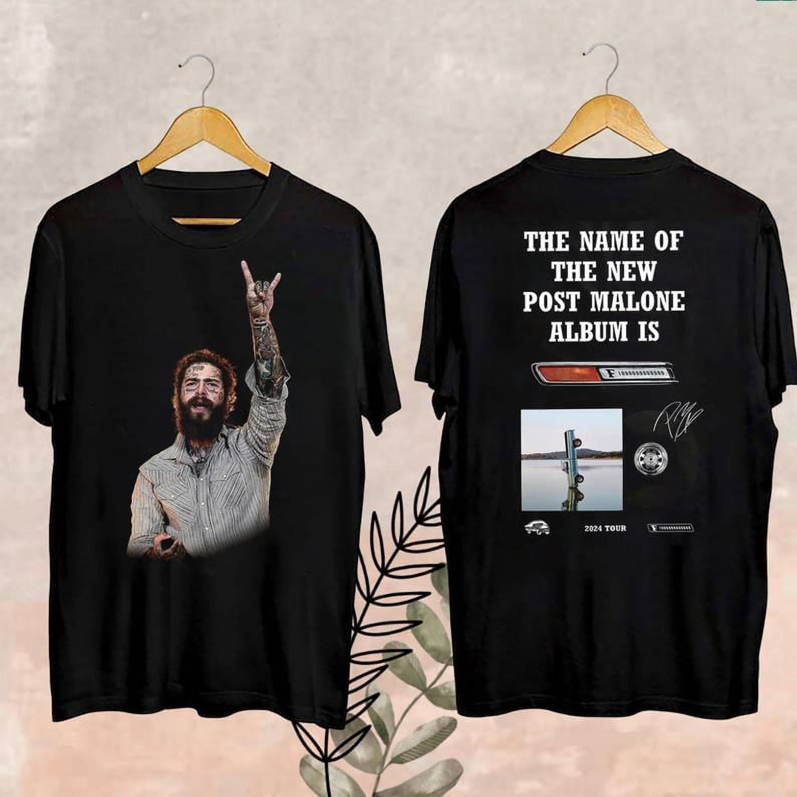 Post Malone Shirt, Post Malone The F1 Trillion Tour 2024 Shirt, Post Malone Tour 2024 Fan Gift
