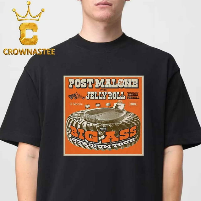 Post Malone 2025 Tour Merchandise 