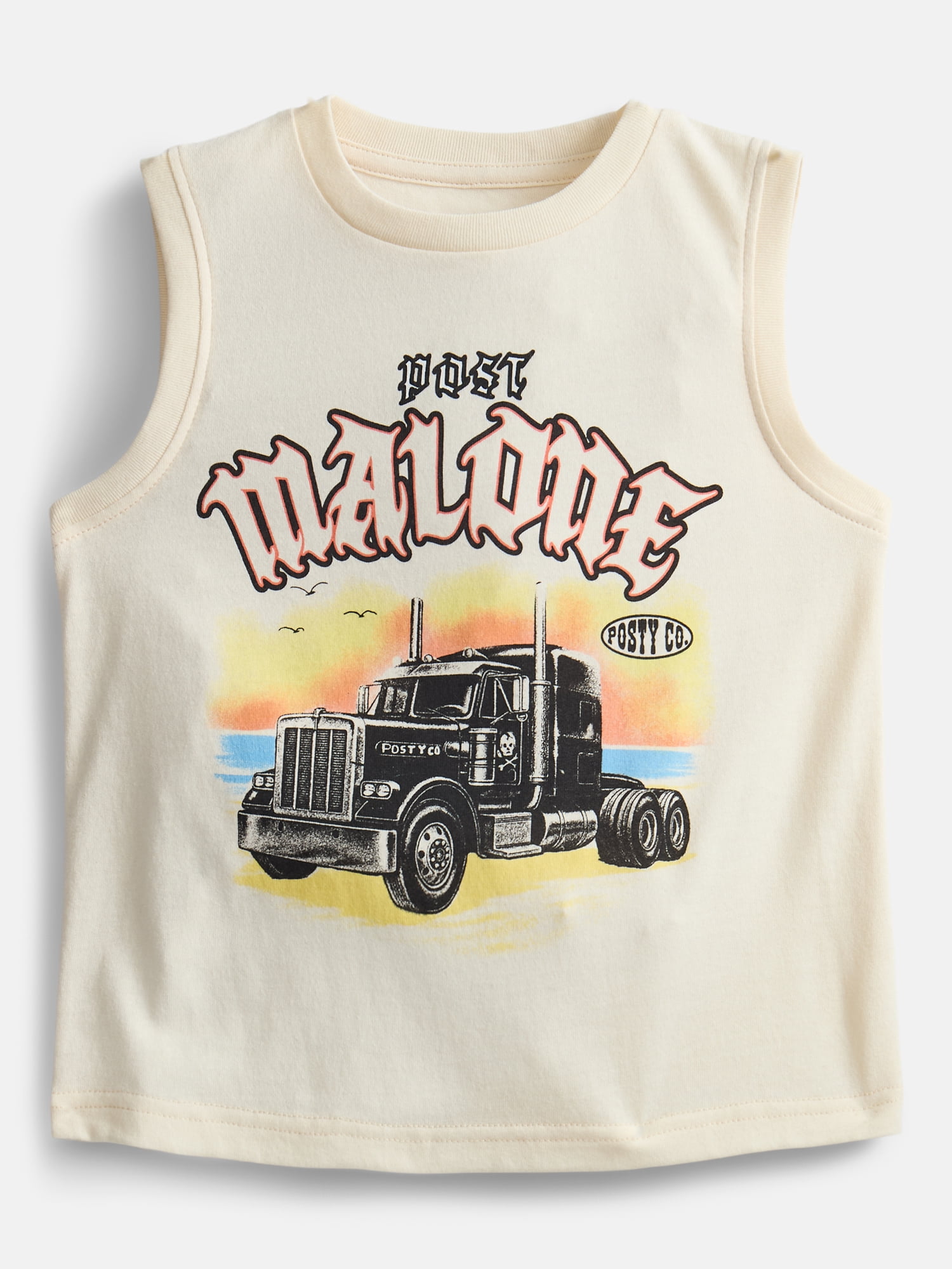 Post Malone Toddler Boys Muscle Tank Top, Sizes 12M-5T