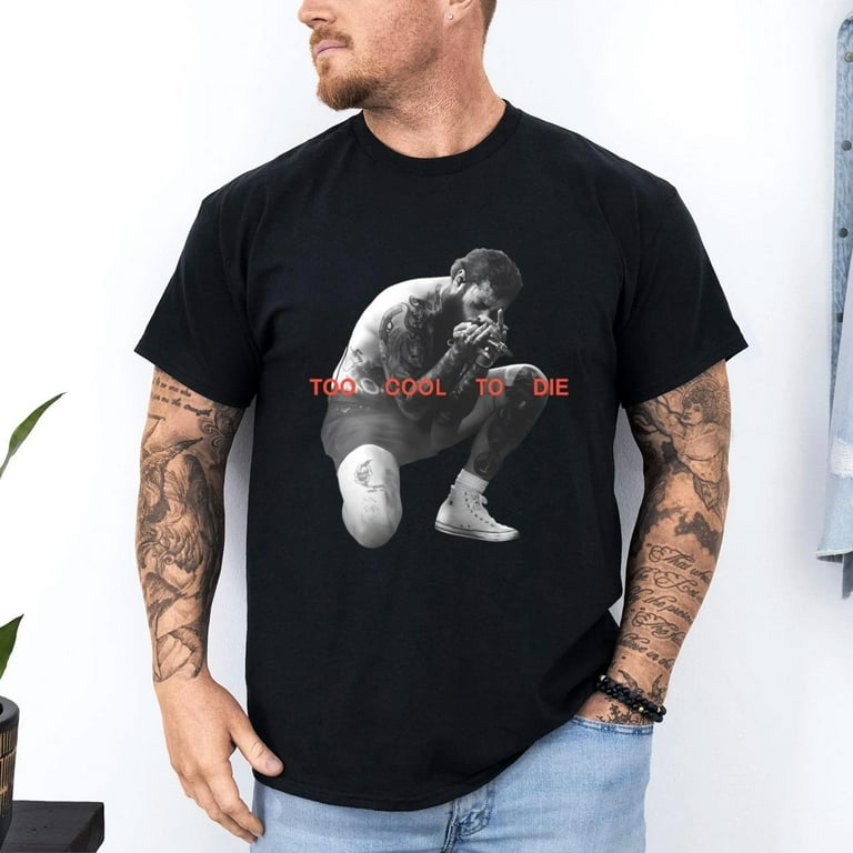 Post Malone Too Cool To Die Classic T Shirt unisex soft style t shirt graphic tees cheap