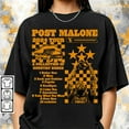 Post Malone Tour Music Shirt, A Collection Of Country Song List Post Malone Concert 2024 For Fan