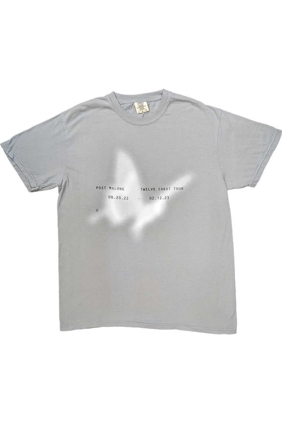 Post Malone Unisex T-Shirt: Butterfly (Ex-Tour)