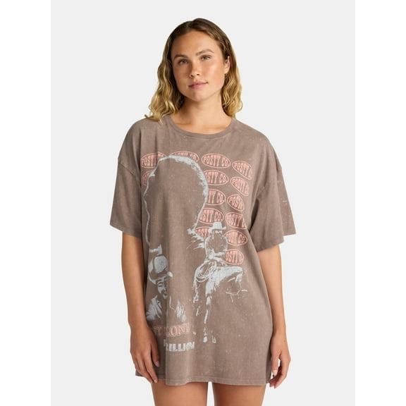 Post Malone Women's Oversized Sleep Shirt, Sizes XS-3X