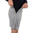 thumbnail image 1 of Post Medical Surgery Specialize Tearaway recovery shorts Pant for men & women Color: Gray/Men, Size: Large, 1 of 6