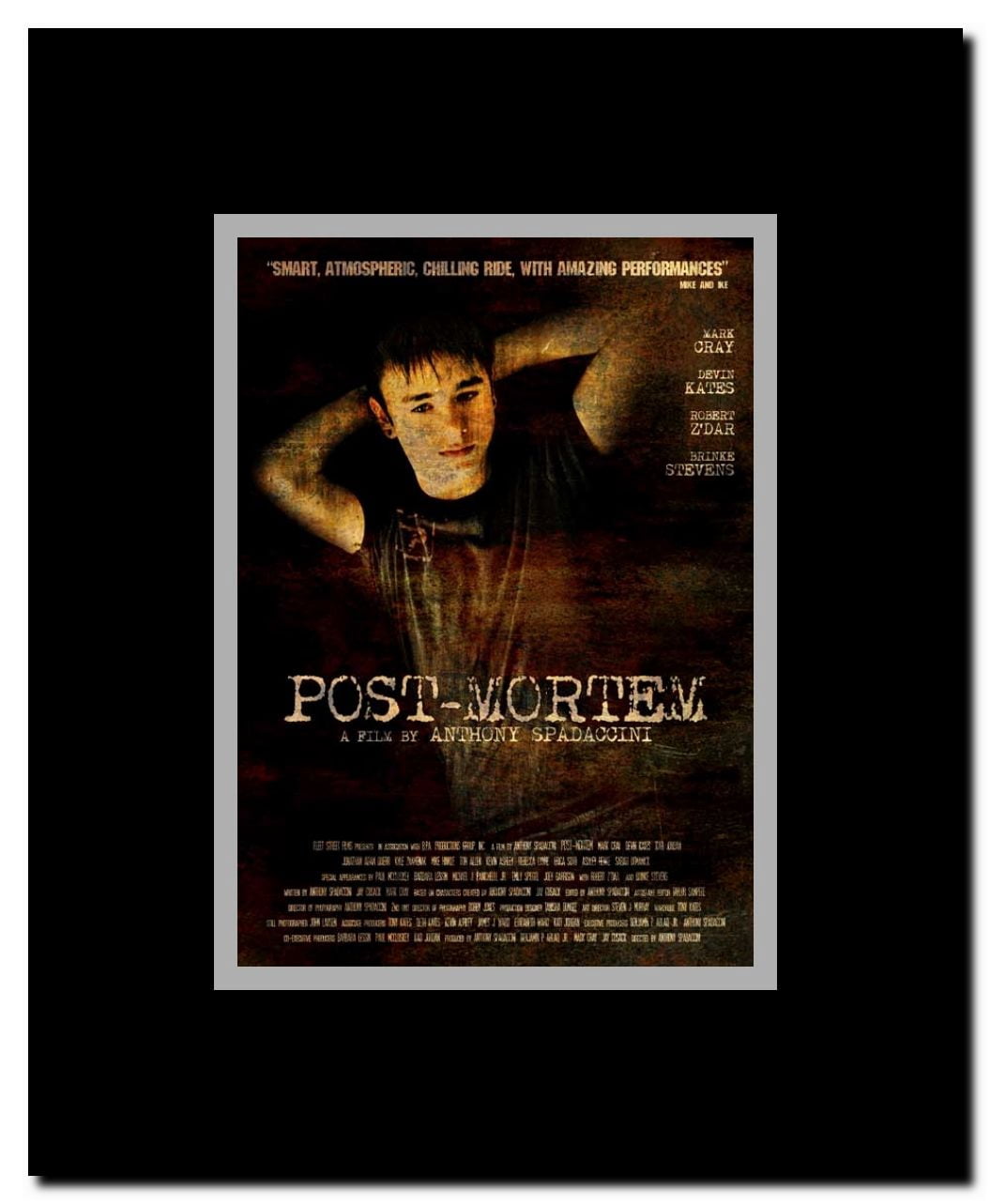 Post-Mortem Framed Movie Poster