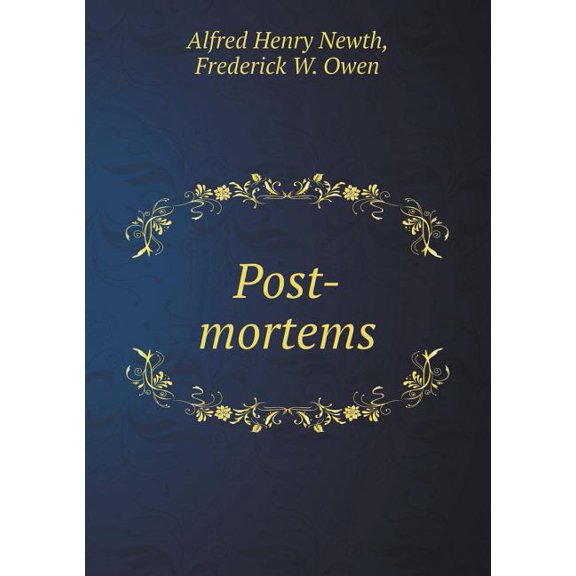 Post-Mortems (Paperback)