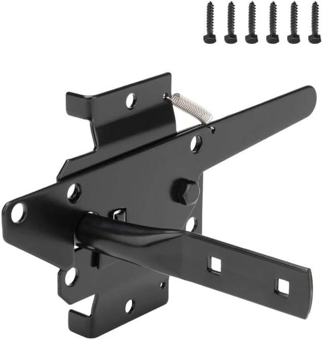 Heavy Duty Self-Locking Post Mount Automatic Gravity Lever - View #12