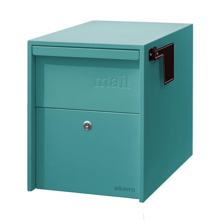 anti fishing post box DWD® Premium 45 Degree Angled Slot -Theft Anti -Fishing Design Weatherproof 304 Stainless Steel Handle, Matt Black Powdercoated Durable Galvanised Steel 40cm (H) X 28cm (W) x 12cm (D) The hidden outgoing mail clip features a closable design to reduce theft risk HM8102-TTH01 Anti-fishing mailbox | John